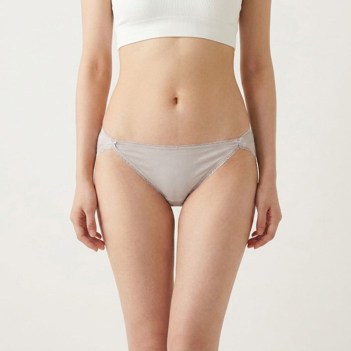 Silk Low-Rise High-Cut Bikini Briefs-70G